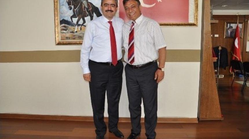 Başsavcı Kaya'dan Başkan Alıcık&rsquo;a Veda Ziyareti