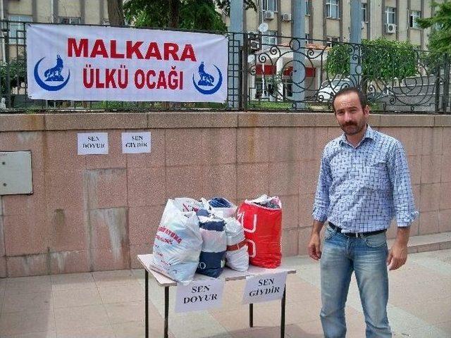 Malkara Ülkü Ocakları Yardım Kampanyası Başlattı