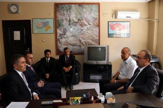 Vali Canbolat&rsquo;tan Kurum M&uuml;d&uuml;rlerine Ziyaret 2