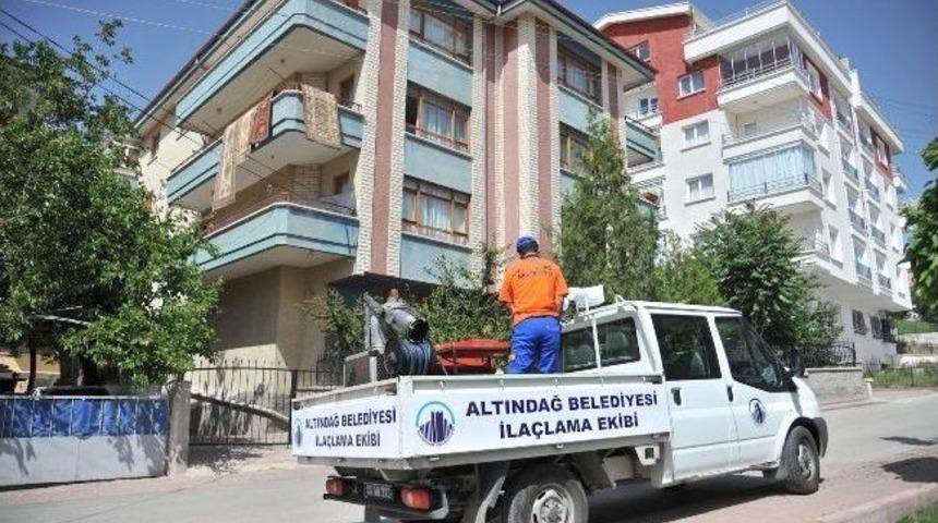 Altındağ&rsquo;da İla&ccedil;lama Zamanı