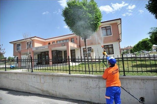 Altındağ’da İlaçlama Zamanı