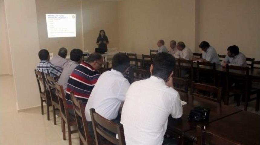 Aydın Polisinden M&uuml;ft&uuml;l&uuml;k Personeline Madde Bağımlılığı Semineri