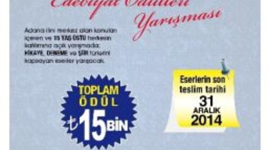 Sarı&ccedil;am Belediyesi Portakal &Ccedil;i&ccedil;eği Edebiyat &Ouml;d&uuml;lleri Yarışması