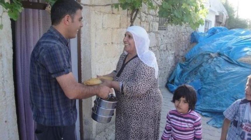 Hani Sydv'den Yardıma Muhta&ccedil; Ailelere Yemek Yardımı