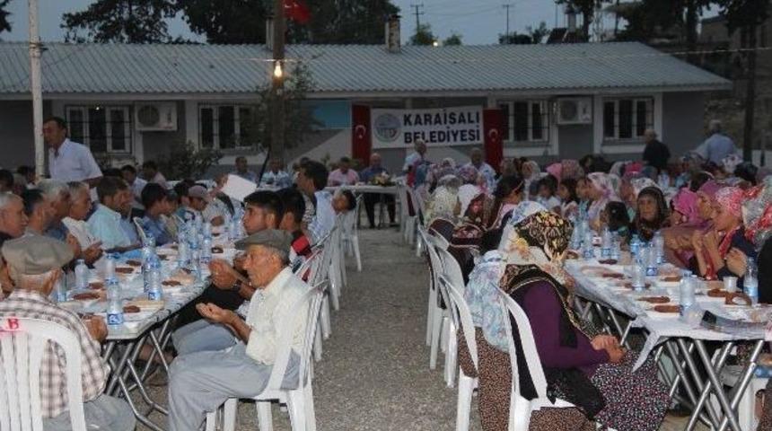 Karaisalı Belediyesi Toplu İftarları Başlattı