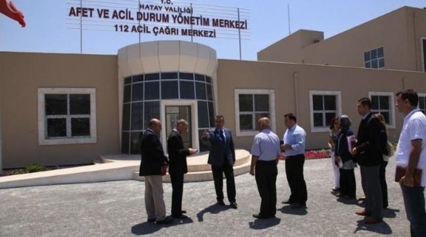 Vali Lekesiz, İl Afet Ve Acil Durum Y&ouml;netim Merkezi&rsquo;nde İncelemelerde Bulundu