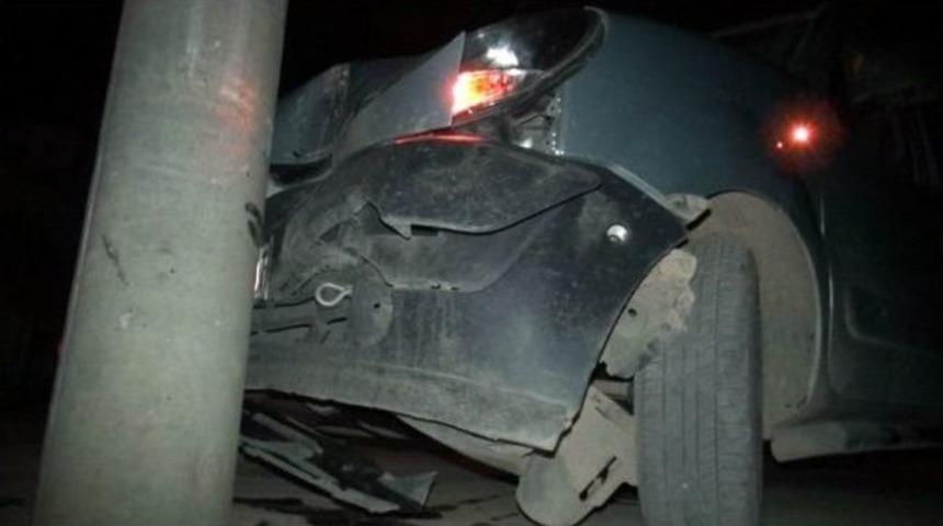 Kızıltepe&rsquo;de Maddi Hasarlı Trafik Kazası