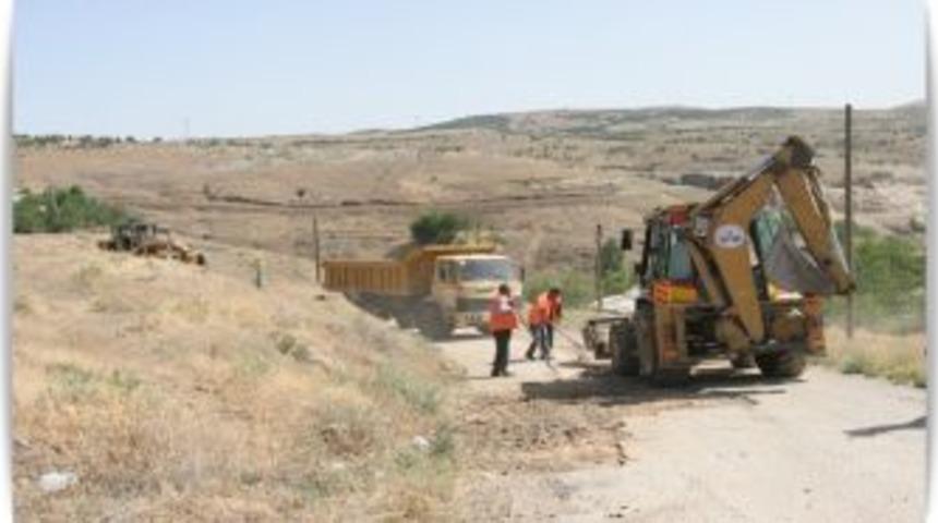 Harput&rsquo;ta Asfalt &Ccedil;alışmaları