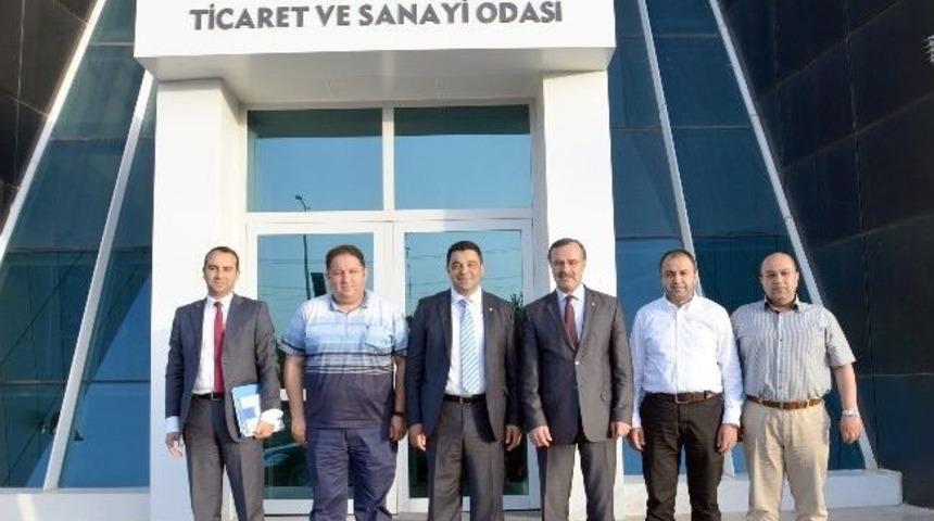 Kso Başkanı K&uuml;t&uuml;k&ccedil;&uuml; B&ouml;lgedeki Oda Ve Borsaları Ziyaret Etti