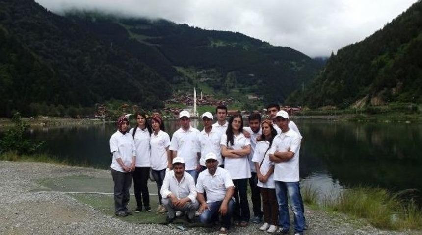 Hasankeyfli &Ouml;ğrenciler Doğu Karadeniz'i Gezdi