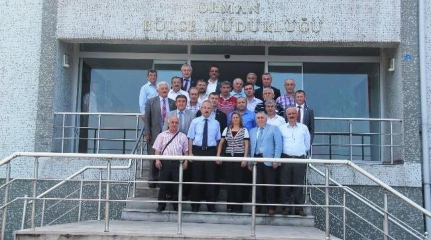 İl Genel Meclisinden Emniyet Ve Orman M&uuml;d&uuml;r&uuml;ne Ziyaret