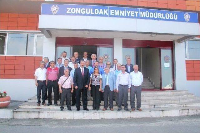 İl Genel Meclisinden Emniyet Ve Orman Müdürüne Ziyaret