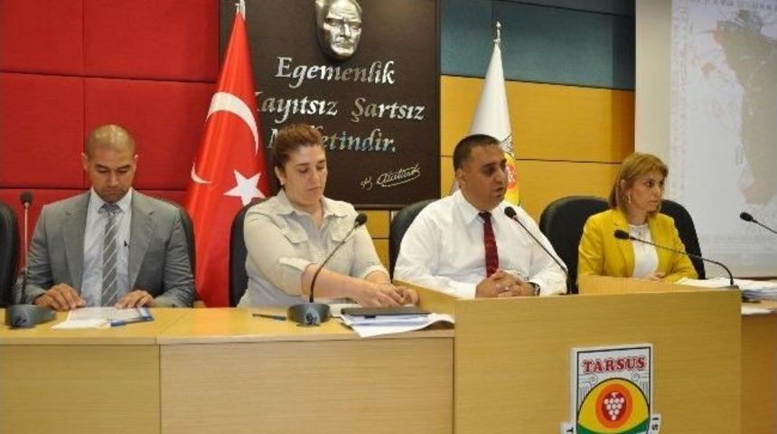 Tarsus Belediye Meclisi Toplandı