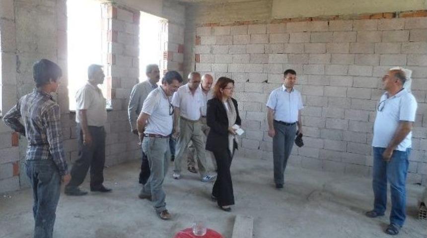 Beşiri Kaymakamı &Ccedil;ağlar İl&ccedil;edeki Yatırımları İnceledi