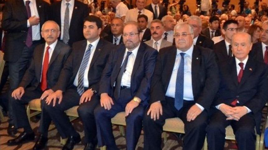 Cumhurbaşkanı Adayı İhsanoğlu İ&ccedil;in Ortak Deklarasyon Toplantısı