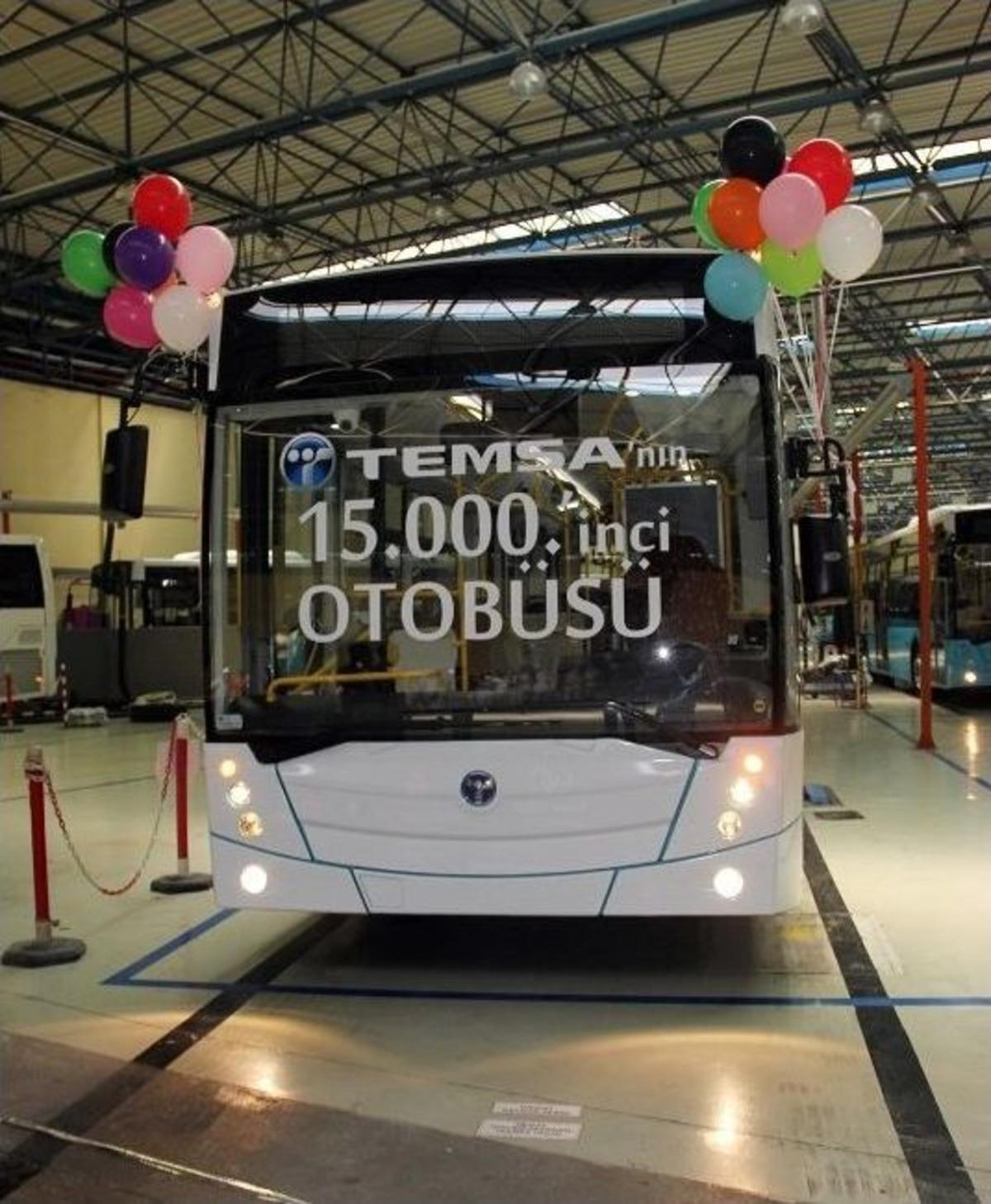 Temsa 15 Bininci Otob&uuml;s&uuml;n&uuml; &Uuml;retti