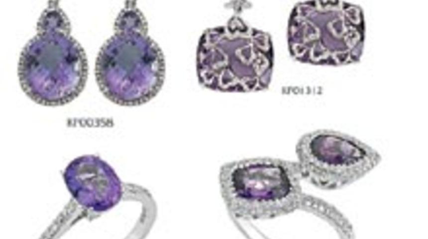 Ko&ccedil;ak Pırlanta&rsquo;dan Ametist Mor Takılar