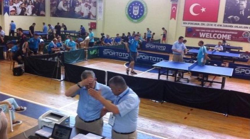 Denizli Bbsk Masa Tenisi Turnuvasına Katıldı