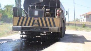 Aksaray'da Asfalt Ekipleri Yollarda