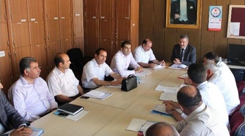 Ağrı&rsquo;da İl&ccedil;e Milli Eğitim M&uuml;d&uuml;rleri Toplantısı