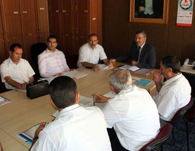 Ağrı&rsquo;da İl&ccedil;e Milli Eğitim M&uuml;d&uuml;rleri Toplantısı 1