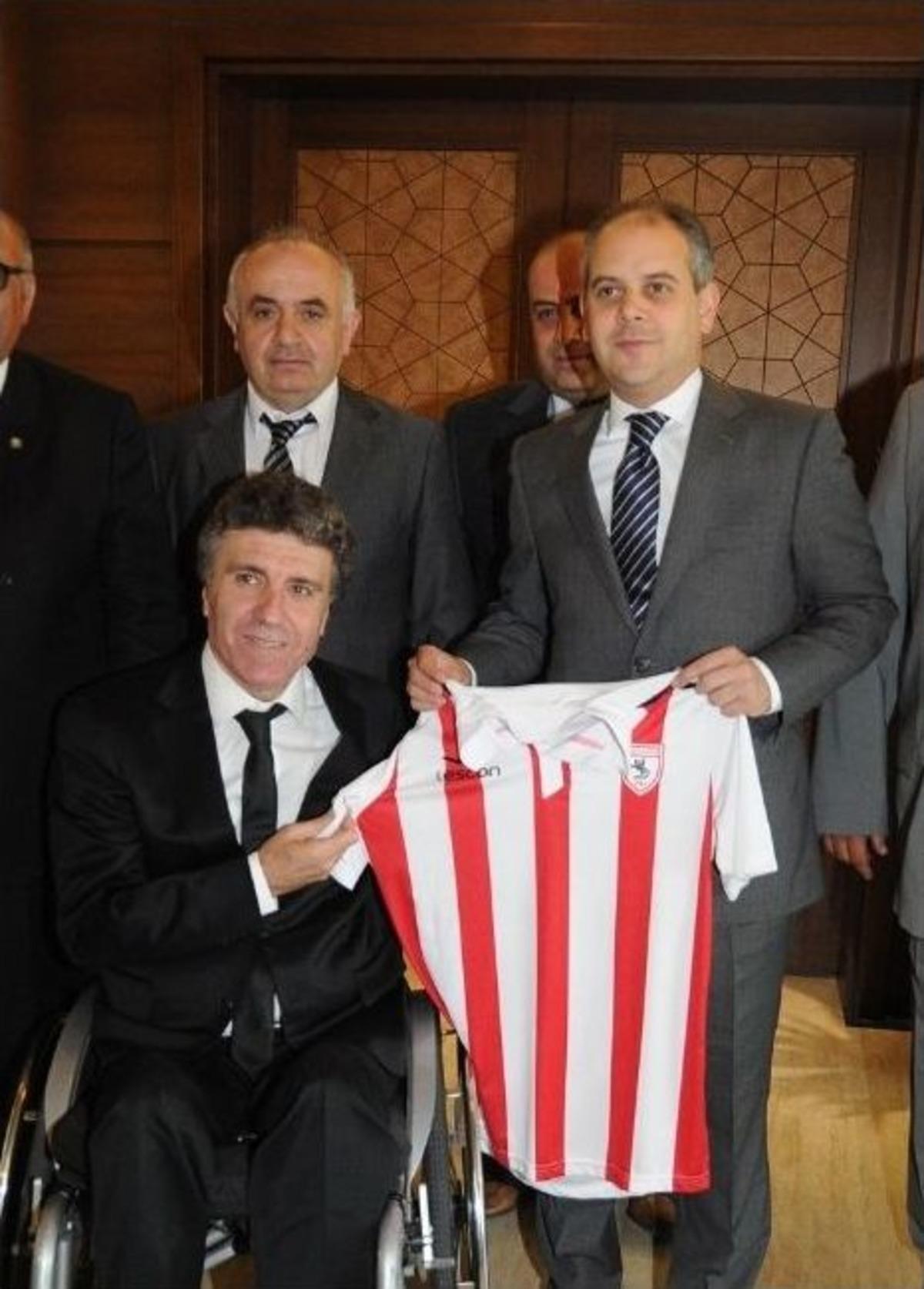 Samsunspor&rsquo;dan Bakan Kılı&ccedil;'a Ziyaret