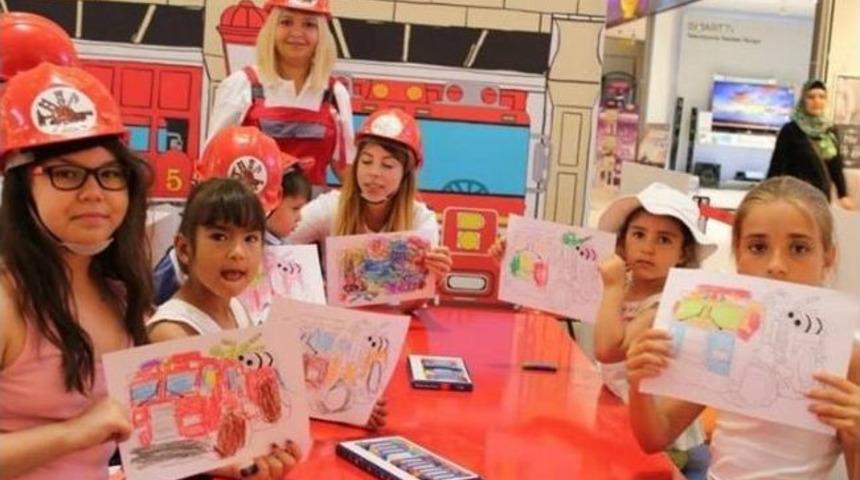 Minik İtfaiyeciler İle &Ccedil;ocuklar Espark&rsquo;ta