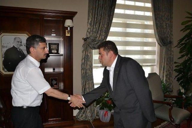 Vali Bektaş Konuklarını Ağırlıyor 1