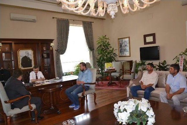 Vali Bektaş Konuklarını Ağırlıyor 2