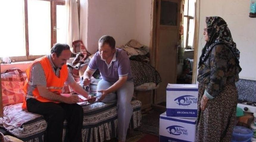 Kimse Yok Mu Derneği'nden Ramazan Yardımı