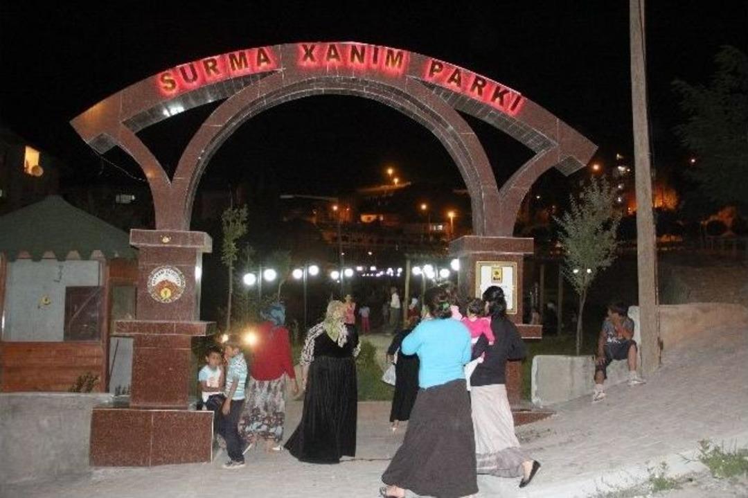 Hakkari'nin İlk Kadın Parkına Yoğun İlgi