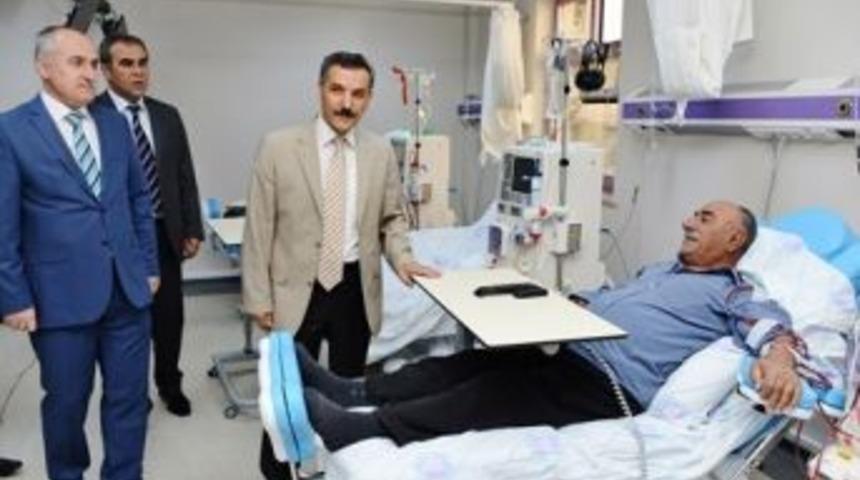 Tunceli Valisi Kaymak Sağlık Hizmeti Veren Kurumları Denetledi