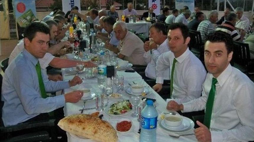 Denizbank Malkara Şubesi Tarımsal Kuruluşlara İftar Yemeği D&uuml;zenledi