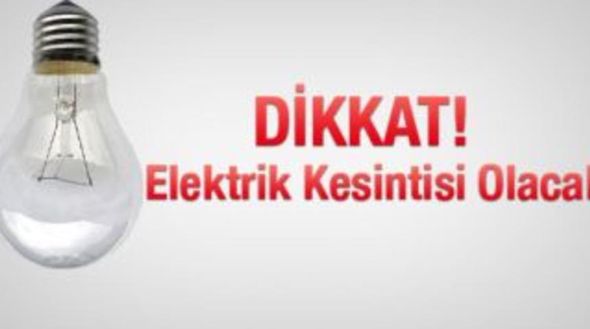 Elazığ'da Elektrik Kesintisi