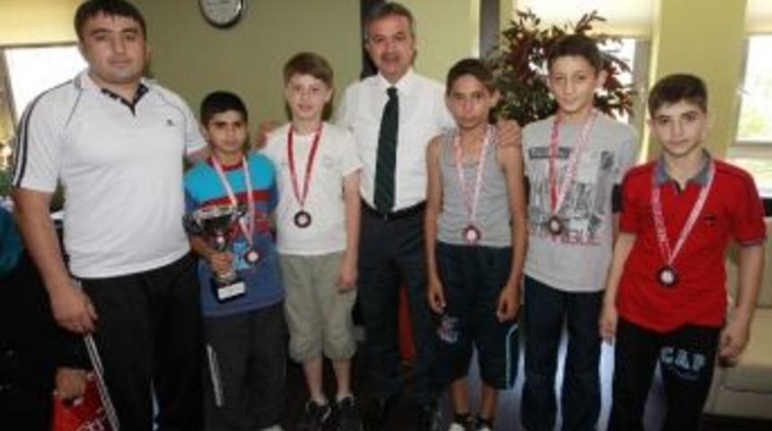 Başkan K&ouml;şker&rsquo;in Minik Şampiyonları