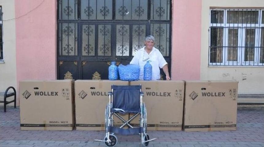 Mavi Kapaklar Soma&rsquo;ya Engelli Aracı Oldu