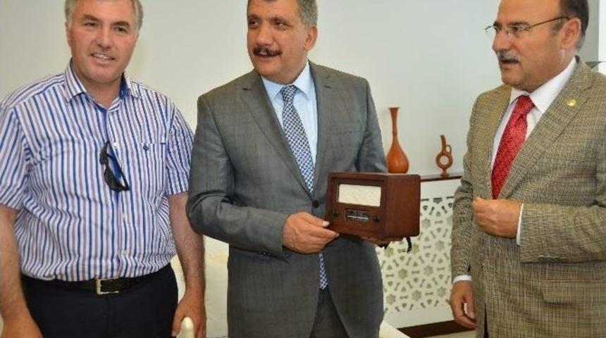 Sendikacılardan Başkan Selahattin G&uuml;rkan'a Ziyaret