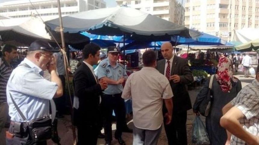 Başkan Yardımcısı Oru&ccedil;&rsquo;tan Pazarda İnceleme