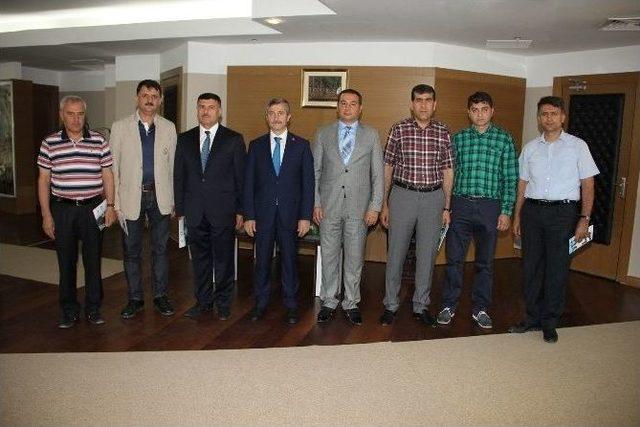 Marev den Başkan Tahmazoğlunu na Ziyaret 1