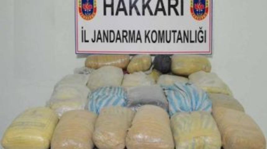 Hakkari'de Uyuşturucu Operasyonu