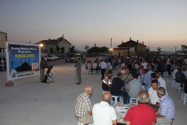 Karatay Mahalleleri İftarda Buluşuyor 2