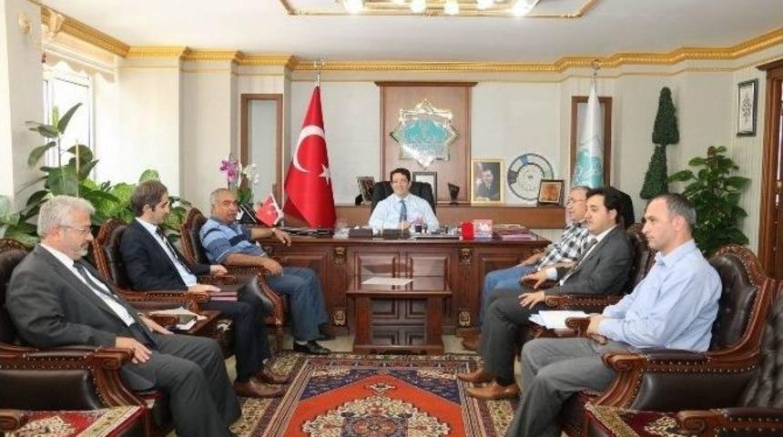 Aksaray'da Oda Başkanlarından Başkan Yazgı&rsquo;ya Ziyaret