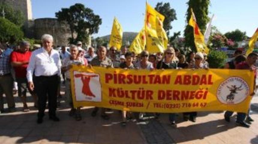 &Ccedil;eşme'de Madımak Anıldı