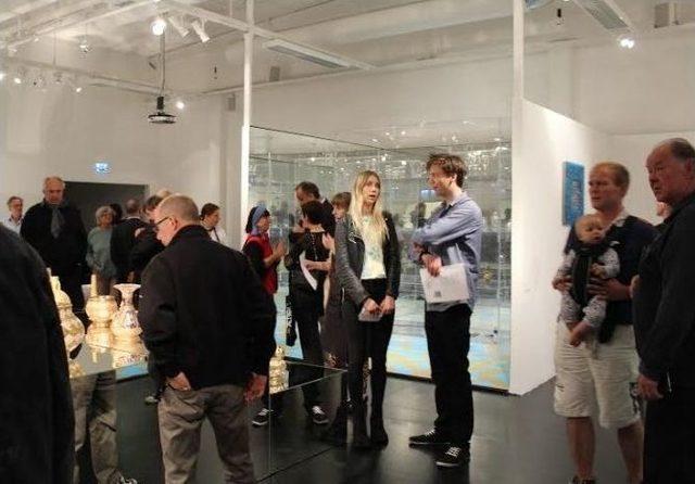 Eskişehir Damgası İsve&ccedil;&rsquo;teki T&uuml;rk Cam Sanatı Sergisinde 1