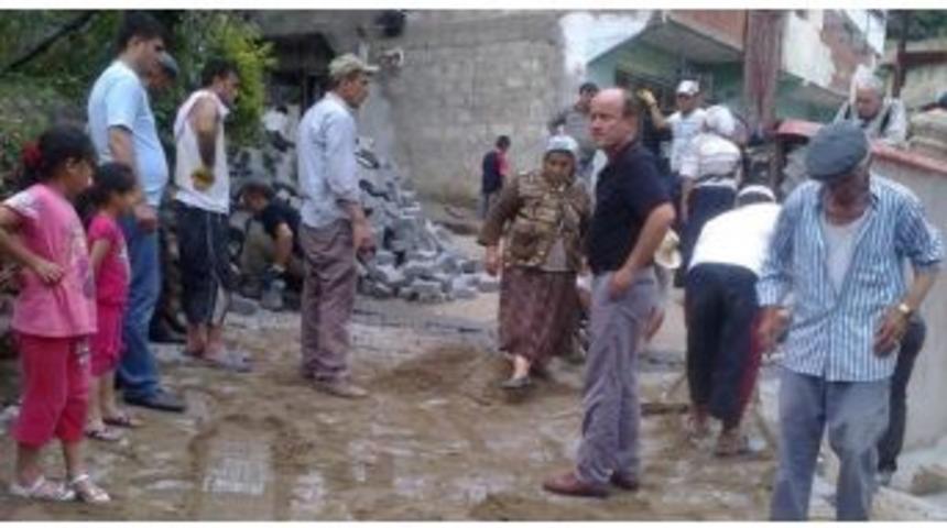 Taşçılı Köyü’nde İmece Usulü Hizmet