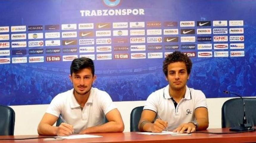 Trabzonspor Mertcan Ve Oğuzhan Acar İle Profesyonel S&ouml;zleşme İmzaladı