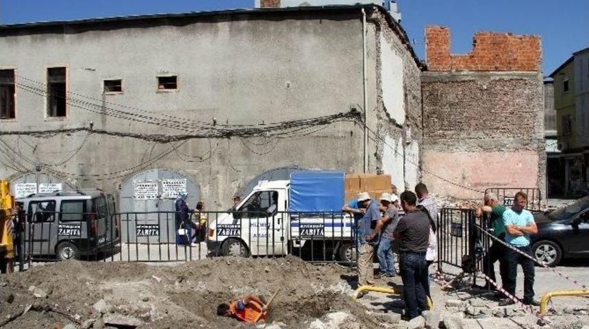 Taşhan&rsquo;da Sondaj &Ccedil;alışması