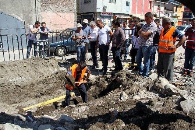 Taşhan’da Sondaj Çalışması