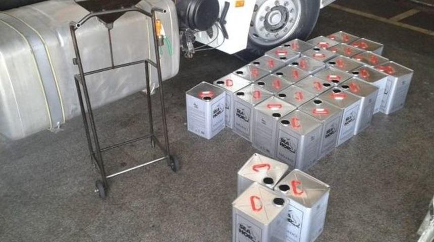 Denizli&rsquo;de Akaryakıt Operasyonu