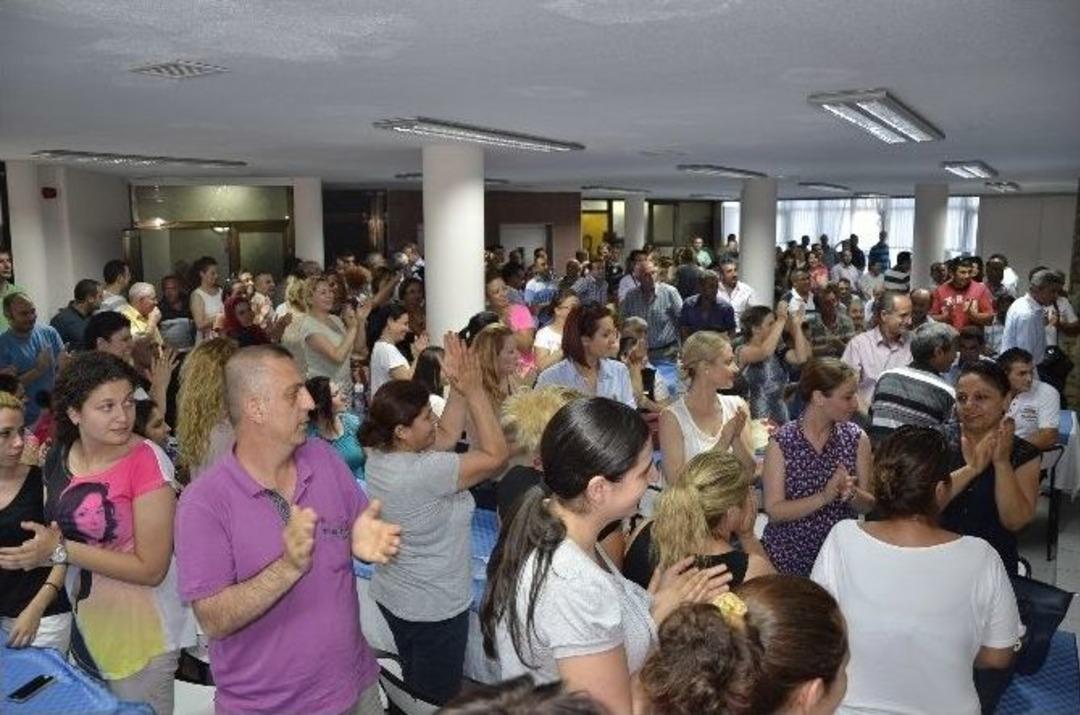 Taşeron Krizini Aşan Sendika &Uuml;yelerinden Pekdaş&rsquo;a Teşekk&uuml;r